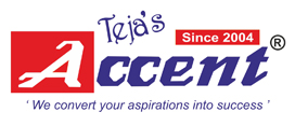 Teja's ACCENT Logo